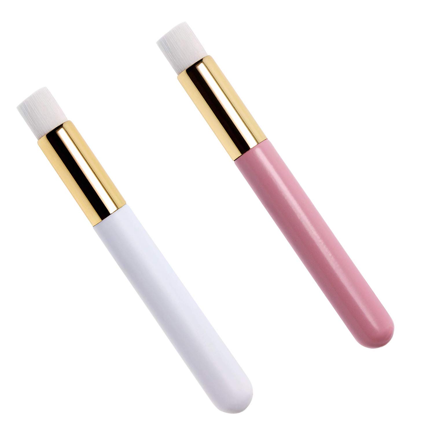 2 Pack Eyelash Cleaning Brushes - Deep Cleaning Makeup Tool for Eyelash Extensions, Blackhead Removal & Nose Care | Lash Shampoo Cleanser & Cosmetic Peel Off | Perfect for Salon, Spa & Home Use