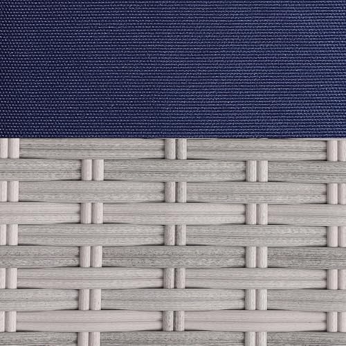 Grey White/Dark Blue