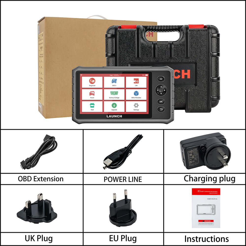 2025 Launch X431 CRP919E Lite All System Diagnostic & 32+ Services OBD2 Scanner with FCA Function - Professional Car Diagnostic Tool for Mechanics & DIY Enthusiasts - Perfect for Auto Repair Shops, Home Garage & Vehicle Maintenance