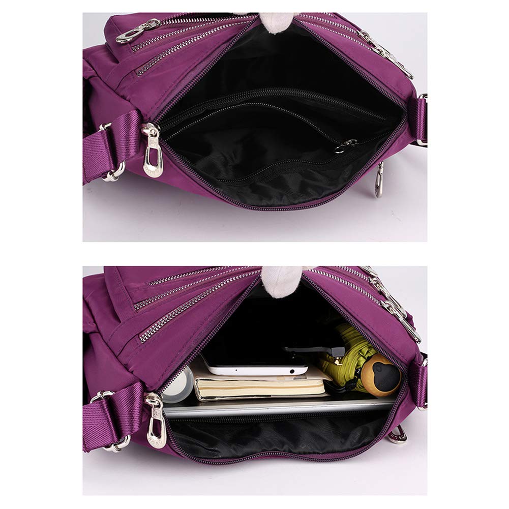 KARRESLY Women's Waterproof Crossbody Bag - Lightweight Nylon Shoulder Purse for Everyday Use, Travel & Shopping