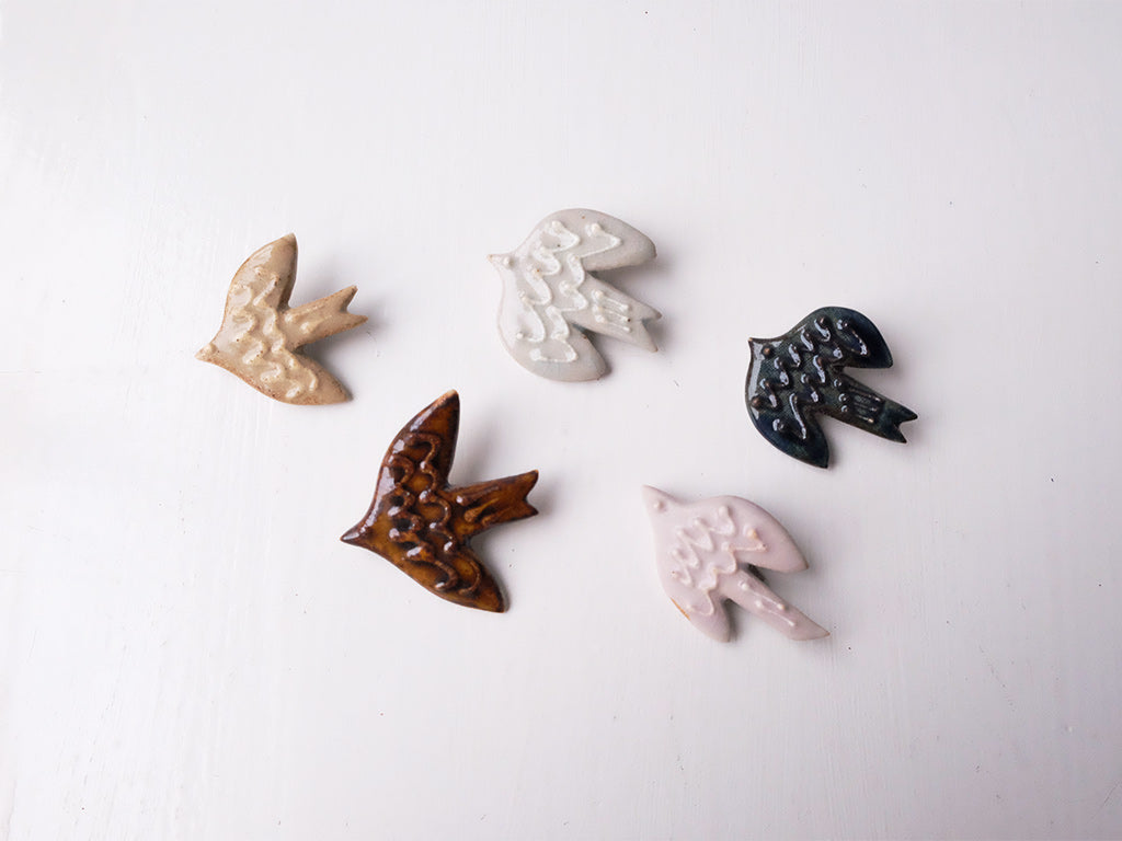 Exquisite Bird Design Brooches by Takahiro Manome - Handcrafted Jewelry for Women, Fashion Accessories for Dresses, Coats & Hats - Perfect for Weddings, Parties & Special Occasions