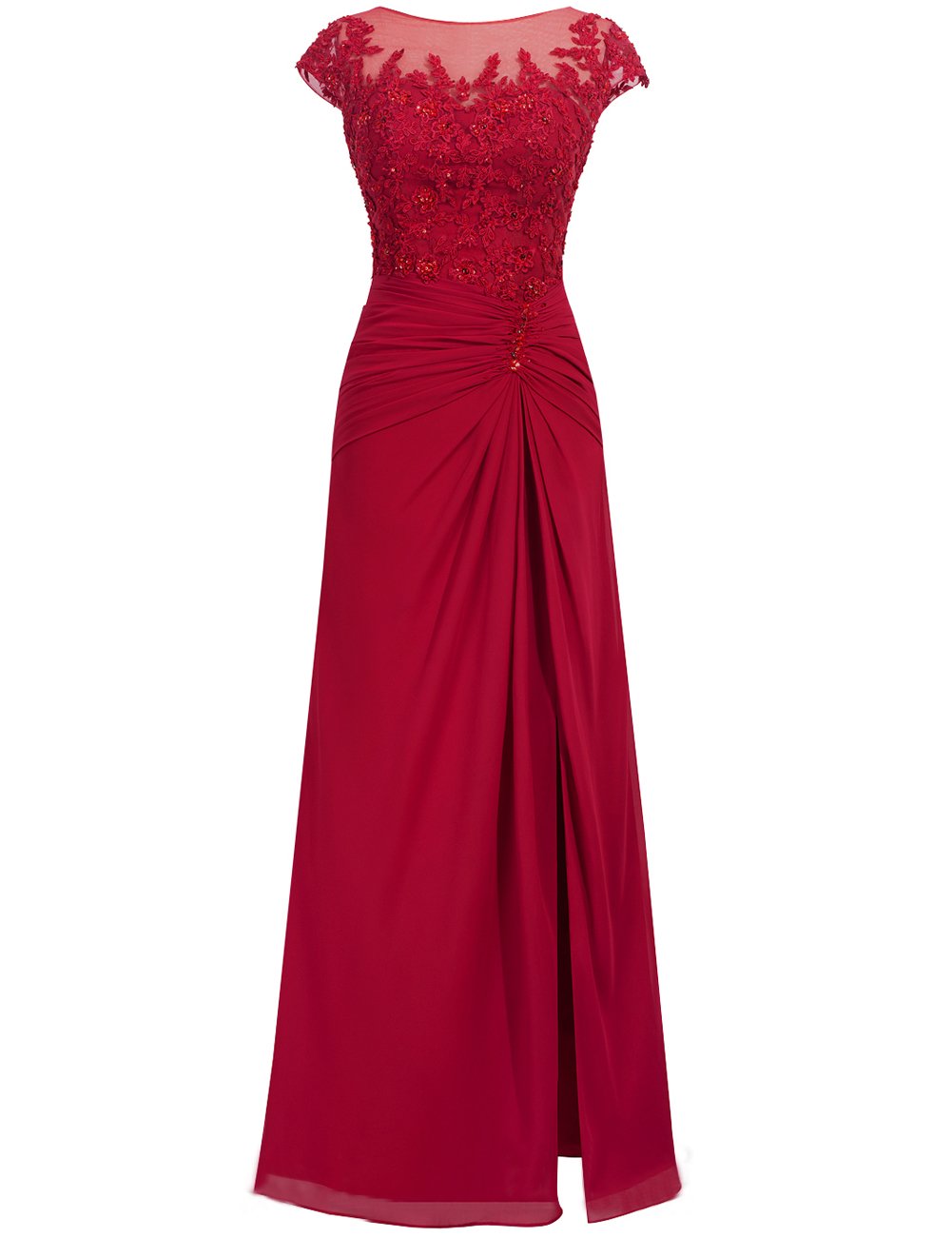 Elegant Mother of The Bride Dresses - Lace Wedding Guest Gowns for Women, Long Chiffon Formal Evening Dresses - Perfect for Weddings, Parties & Special Occasions