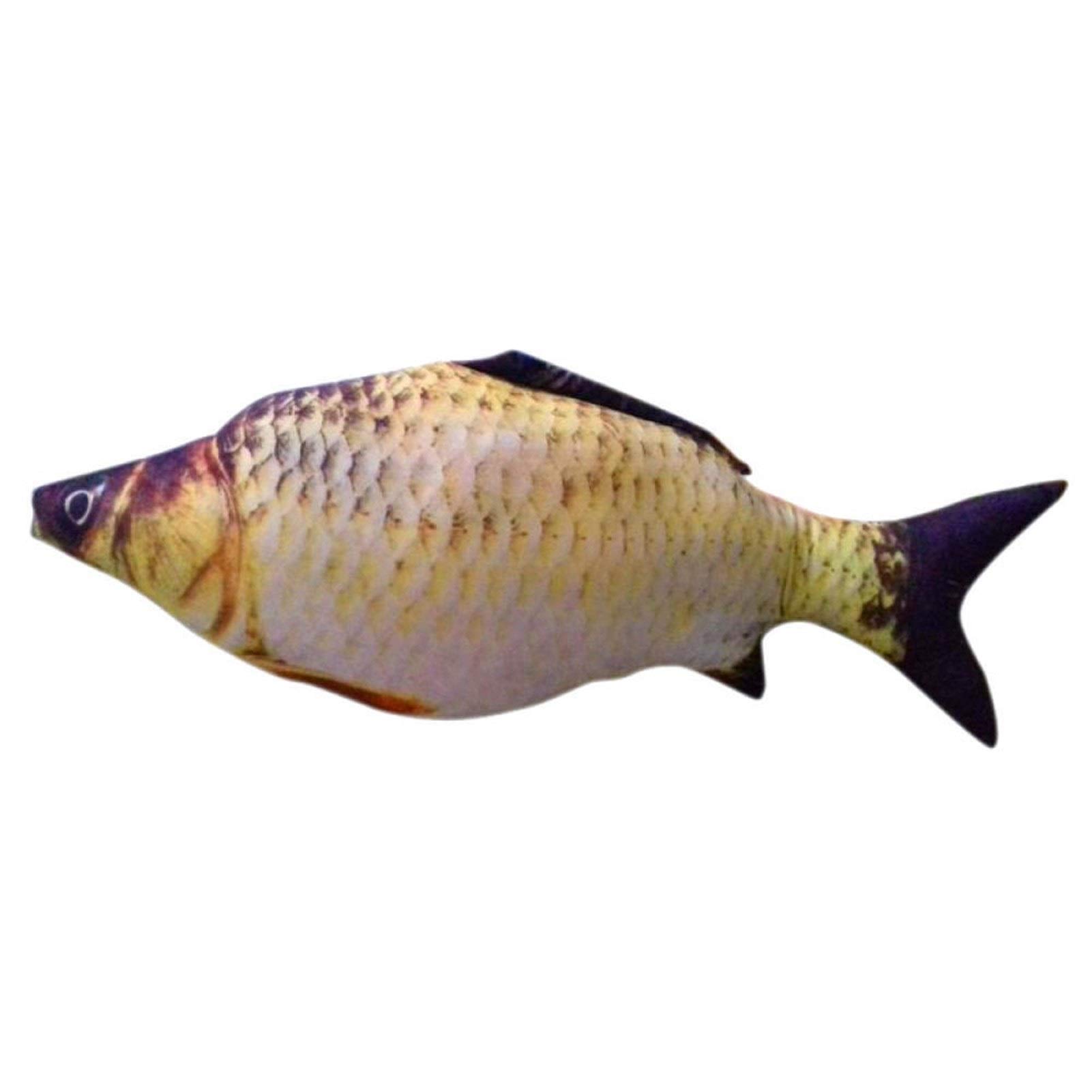 Funny Simulation Carp Stuffed Animal Toy - Cute Fish Plush Pillow for Kids, Baby Room Decor (Color: Photo Color) - Perfect for Playtime, Nursery Decor & Gifts