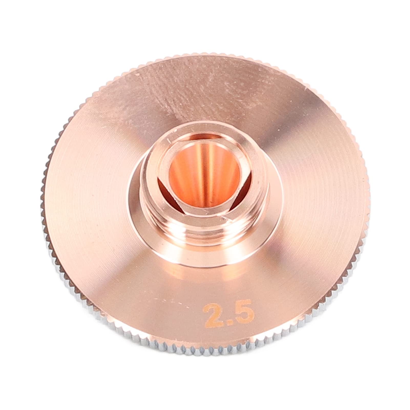 Strong Copper Fiber Cutting Nozzle 2.5mm for Laser Engraving