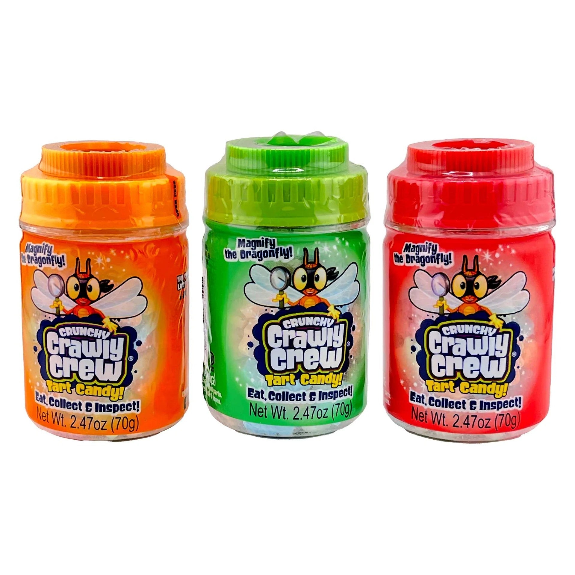 Kidsmania Crunchy Crawly Crew - 12ct Bug-Shaped Snacks Box | Fun & Healthy Kids Snacks for School, Parties & Outdoor Adventures