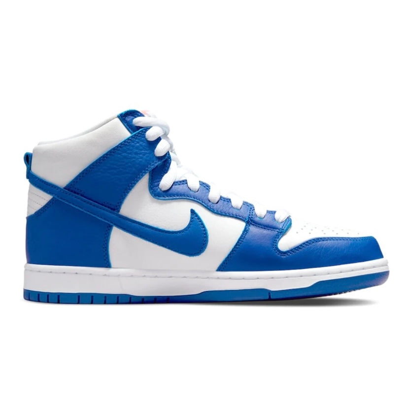 Nike SB Dunk High Pro ISO Orange Label Kentucky White Blue Basketball Shoes - Stylish Sneakers for Skateboarding & Streetwear Fashion