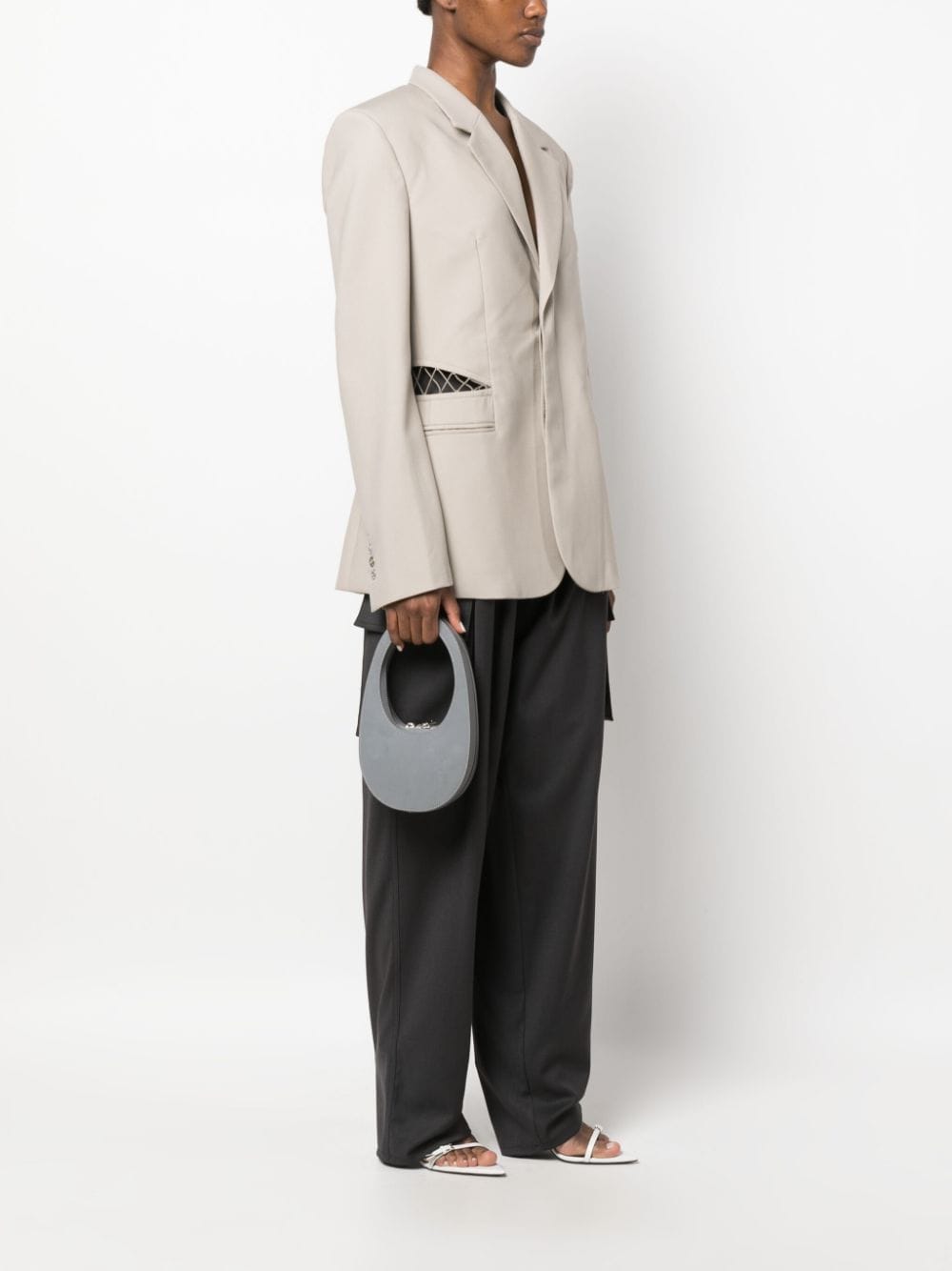 Coperni Silver Handbags for Women - Stylish Shoulder Bags & Totes | Perfect for Work, Travel & Everyday Use
