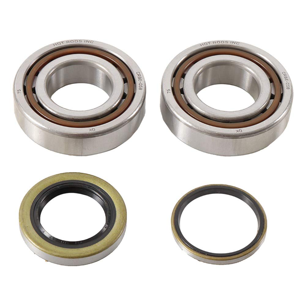 Hot Rods K067 Main Bearing and Seal Kit for Motorcycle Engine Rebuild - Compatible with Honda, Yamaha, Kawasaki - High Performance Replacement Parts for Smooth Ride & Longevity