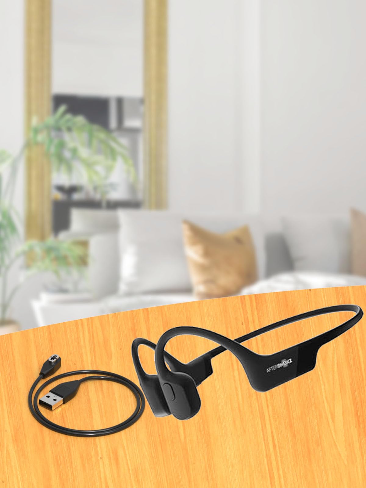 2 Pack Magnetic USB Charging Cable for Shokz OpenRun Pro/OpenRun Mini/OpenComm - Compatible with Aftershokz Aeropex AS800 Bone Conduction Headphones | Perfect for Workouts, Running & Outdoor Activities