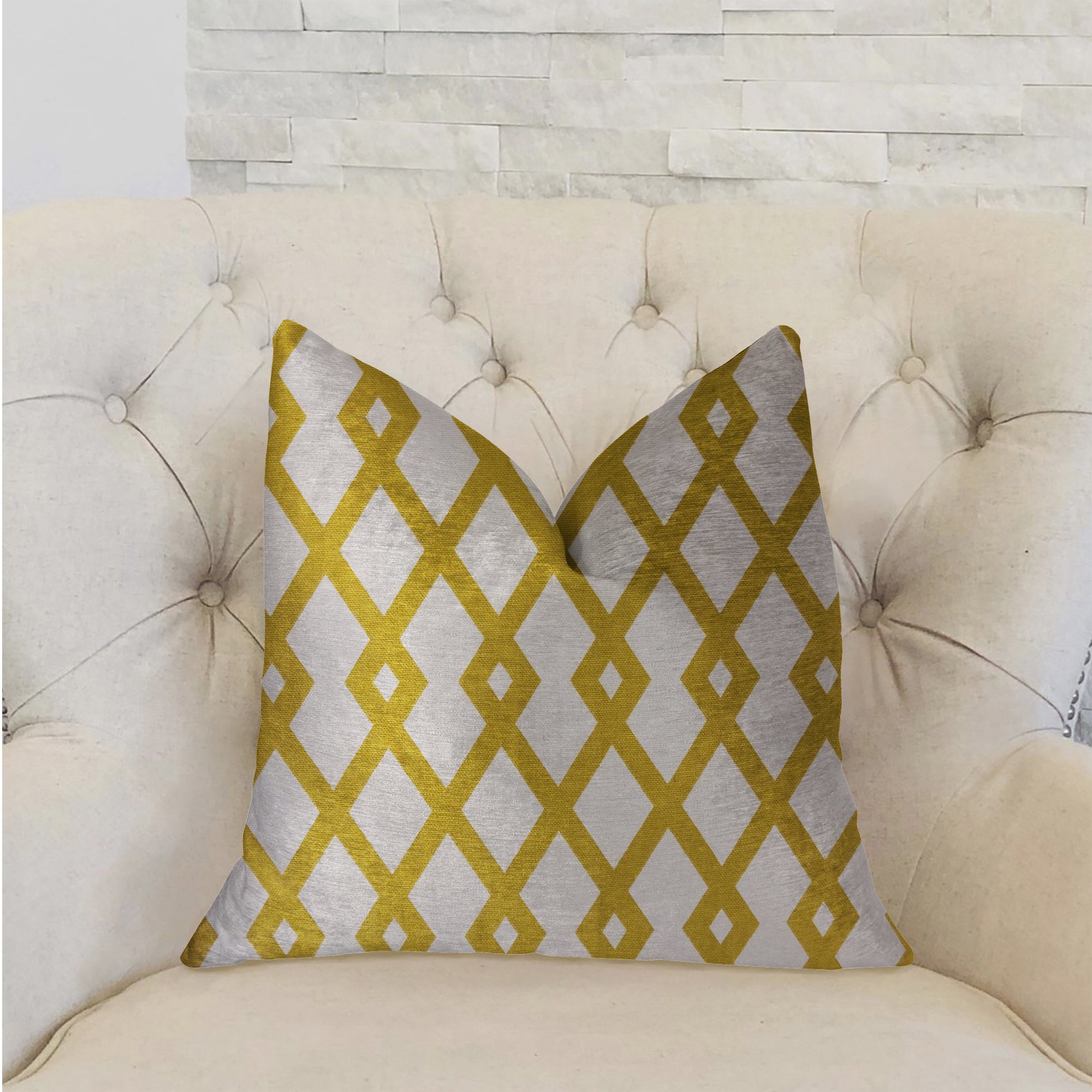 Luxury Plutus Zinnia Dust Throw Pillow 20x30 Inches - Queen Size Decorative Cushion for Sofa, Bed & Living Room - Soft & Stylish Home Decor
