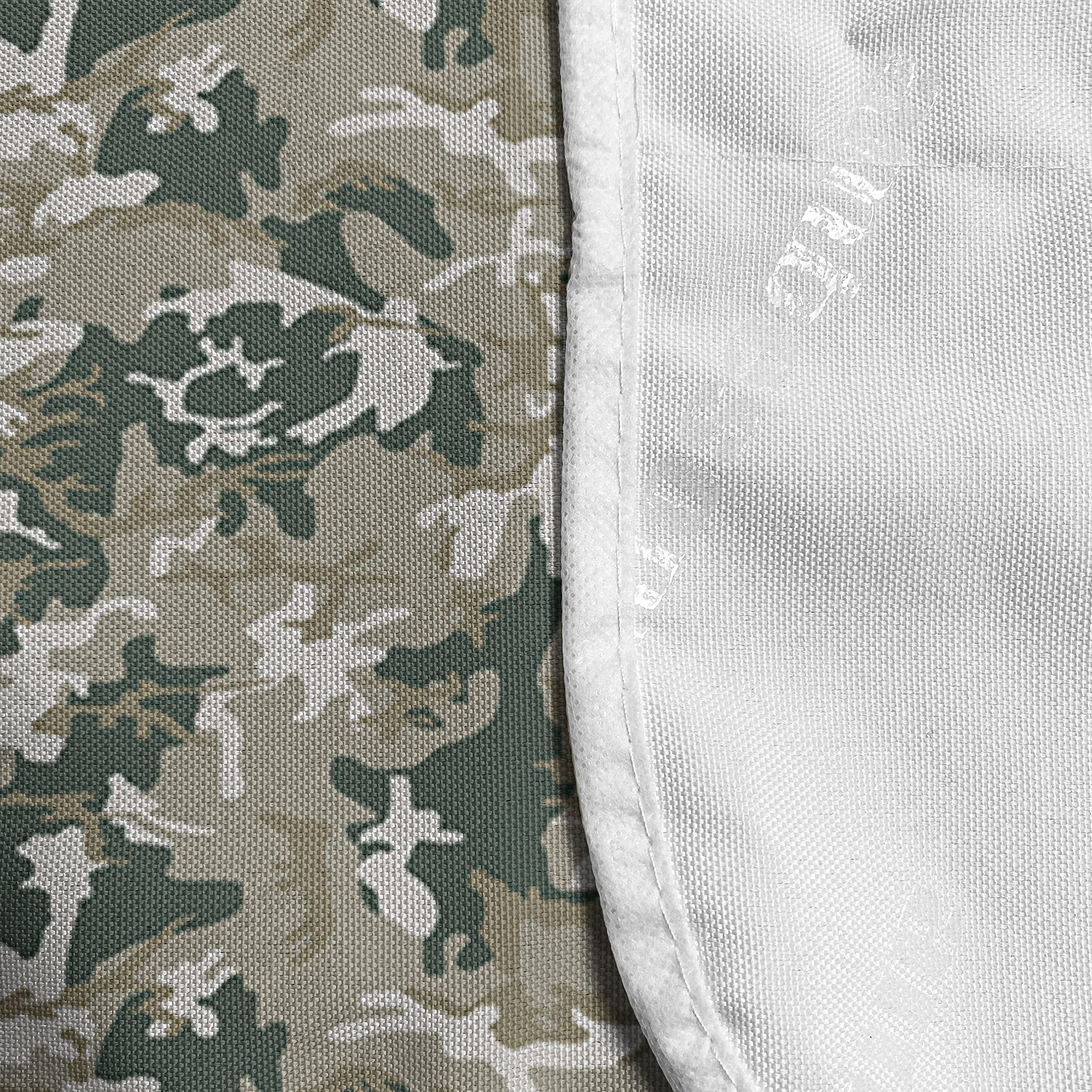 Ambesonne Camouflage Forest Microwave Oven Cover - Waterproof Kitchen Organizer with Pockets, 36