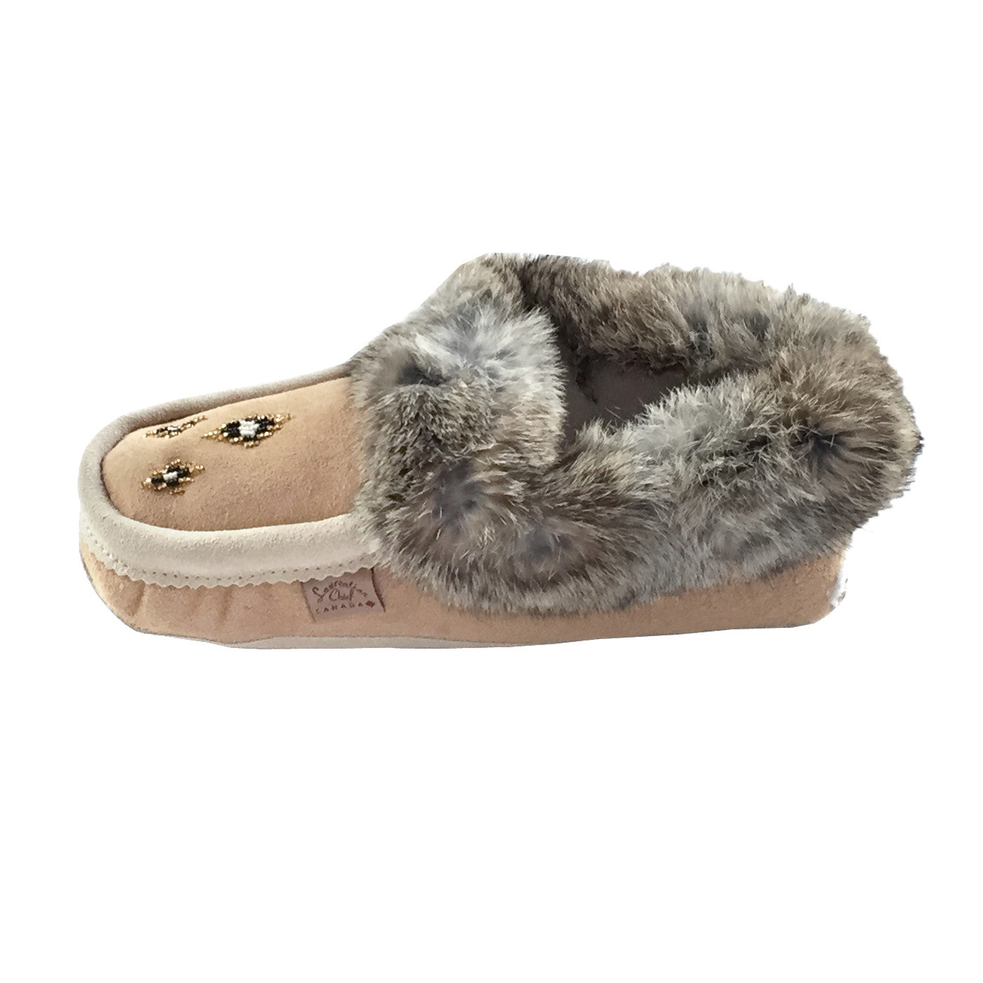 Women's Sheepskin Lined Moccasins - Soft & Cozy House Slippers for Winter (Sizes 4 & 5) | Perfect for Indoor Comfort, Lounge Wear & Cold Weather Relaxation