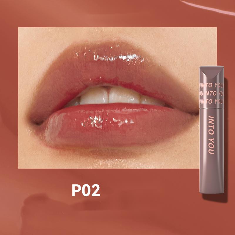 INTO YOU Watery Lip Gloss - Hydrating & Shiny Lip Gloss for Women, Long Lasting Moisturizing Lip Gloss, Perfect for Daily Wear, Parties & Makeup Looks