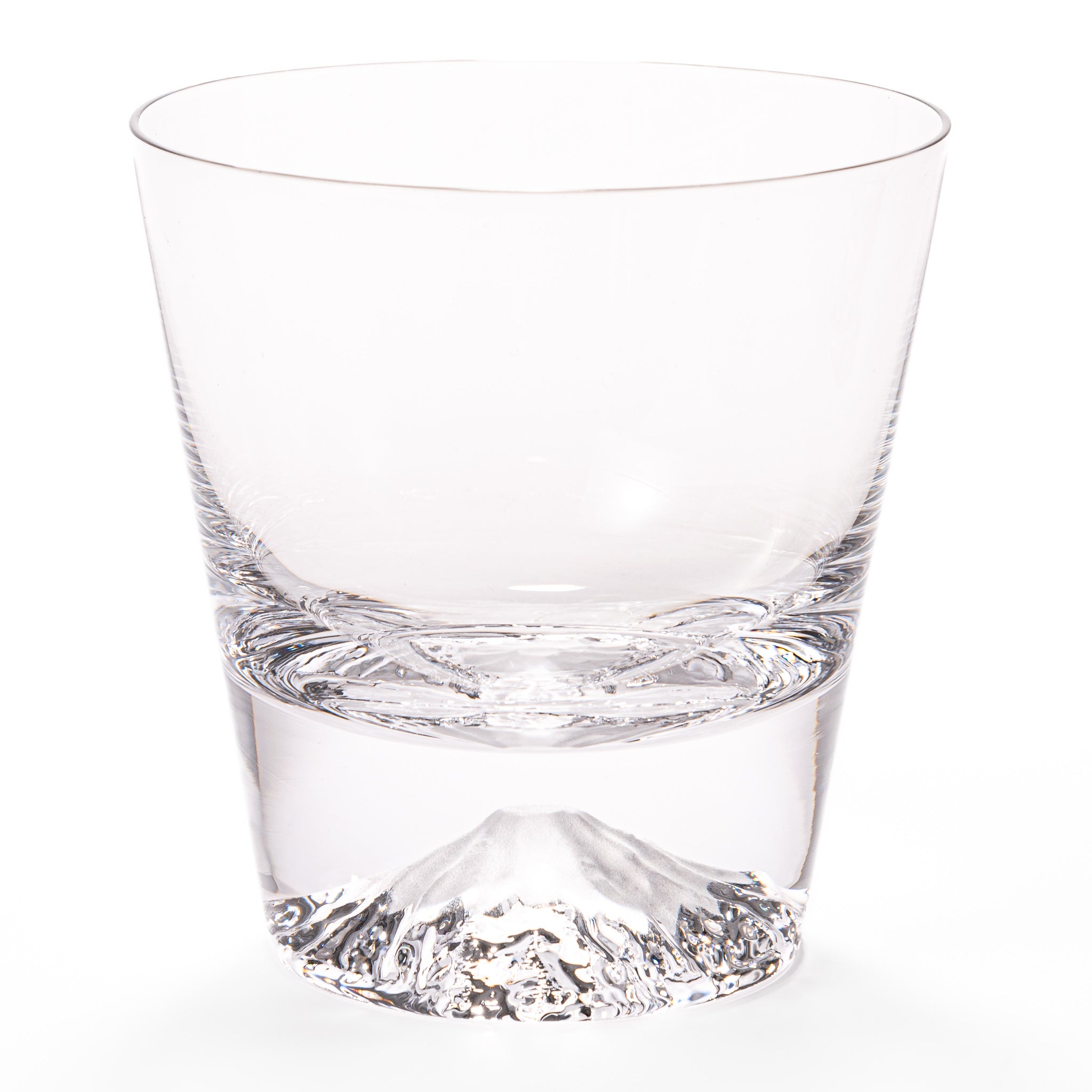 Tajima Mount Fuji Whiskey Glass Set of 2 - Japanese Style Rocks Glasses for Bourbon, Scotch & Cocktails - Perfect for Home Bar, Gifts & Japanese Culture Enthusiasts