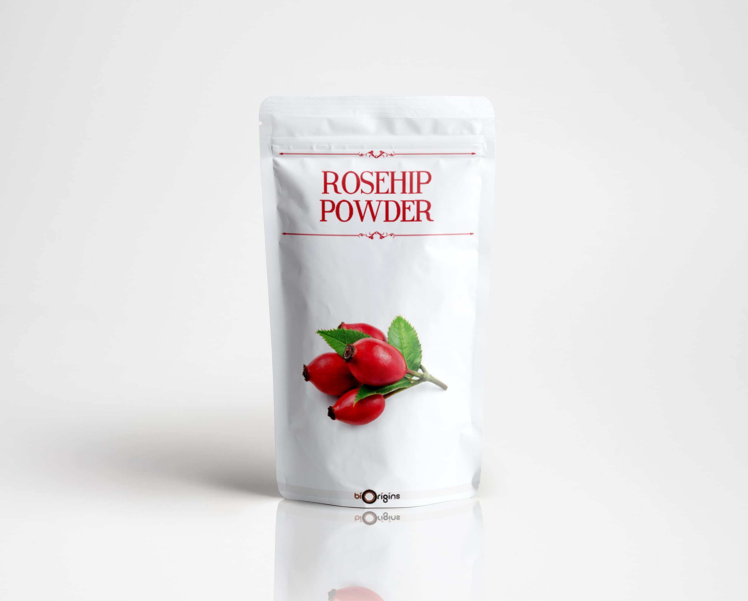 Organic Rosehip Powder 100g - Pure & Natural Vitamin C Boost for Skin & Immunity - Perfect for Smoothies, Teas & DIY Beauty Recipes