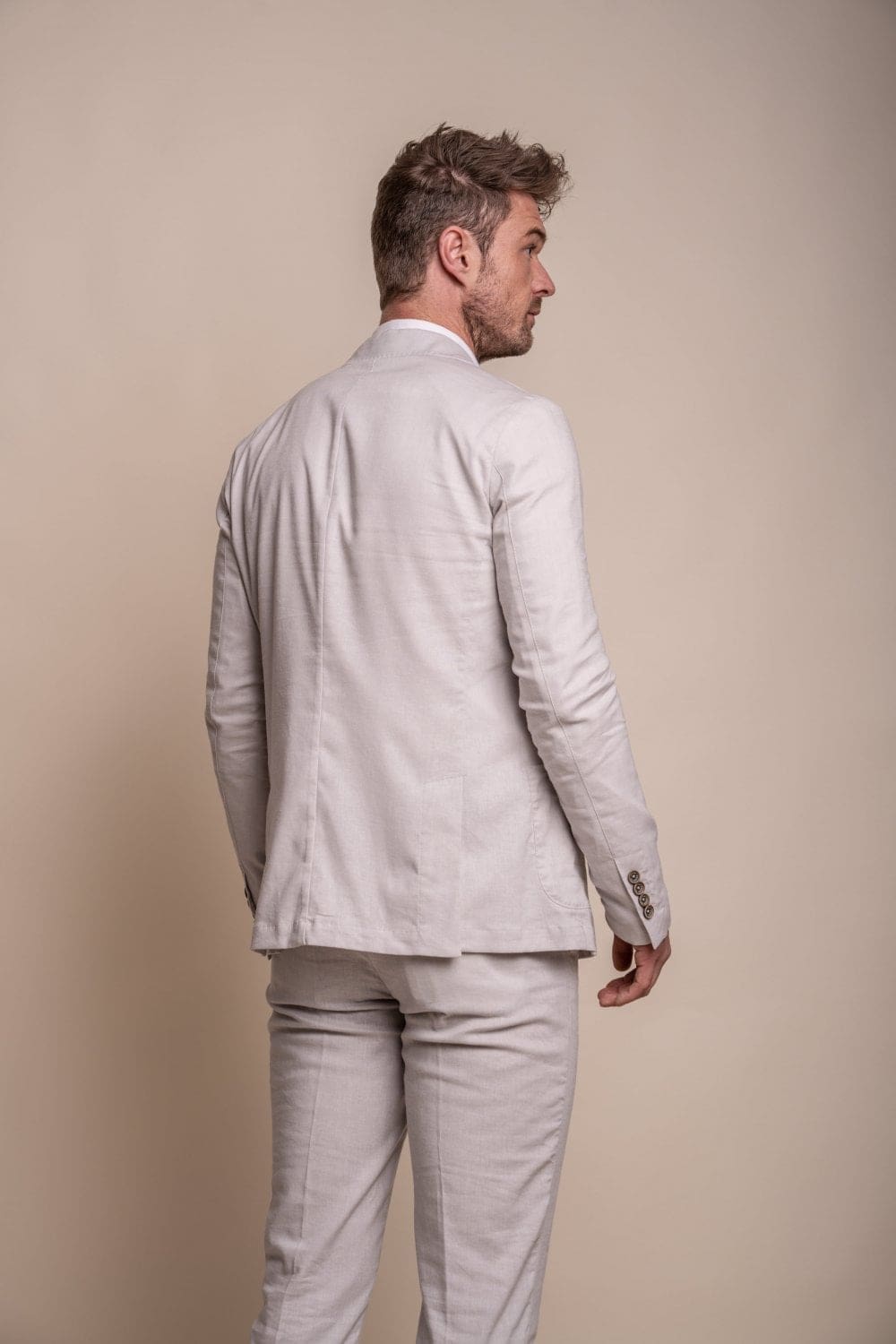 Cavani Alvari Stone Two Piece Suit for Men | Premium Slim Fit Business Suit | Perfect for Weddings, Office & Formal Events