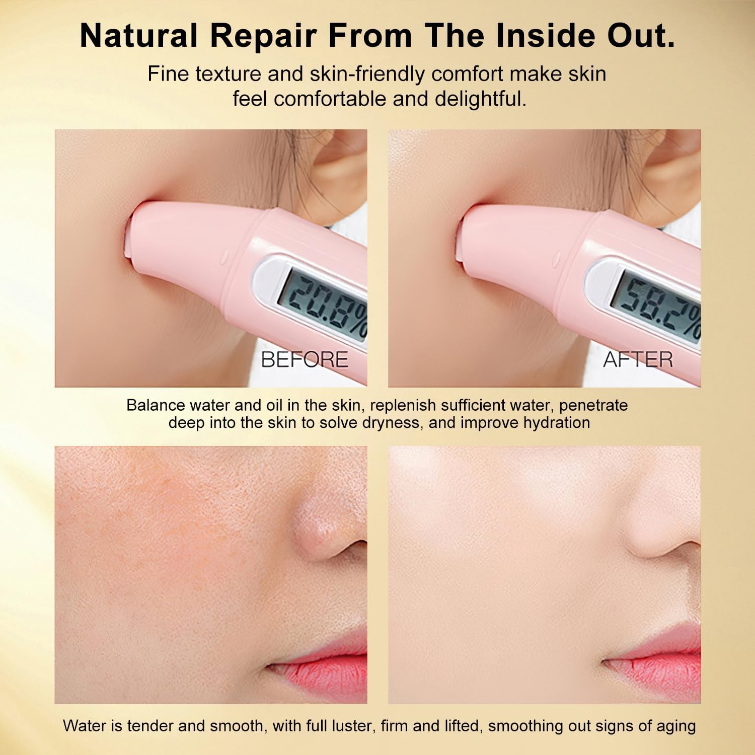 Premium Korean Red Ginseng Extract Serum - Anti-Wrinkle & Anti-Aging Face Essence with Ginseng Polypeptide, Deep Hydration Moisturizer to Reduce Fine Lines & Improve Skin Elasticity (2-Pack) - Perfect for Nighttime Skincare Routine & Daily Anti-Aging Regimen