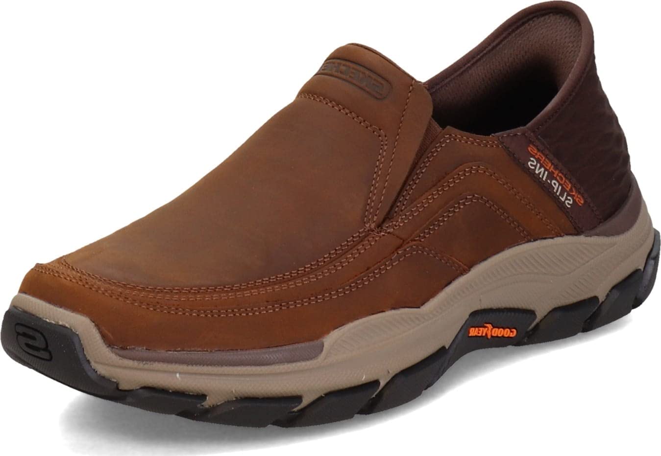 Skechers Men's Respected - Elgin Hands Free Slip-On Loafers | Comfortable Casual Shoes for Walking, Work & Everyday Wear