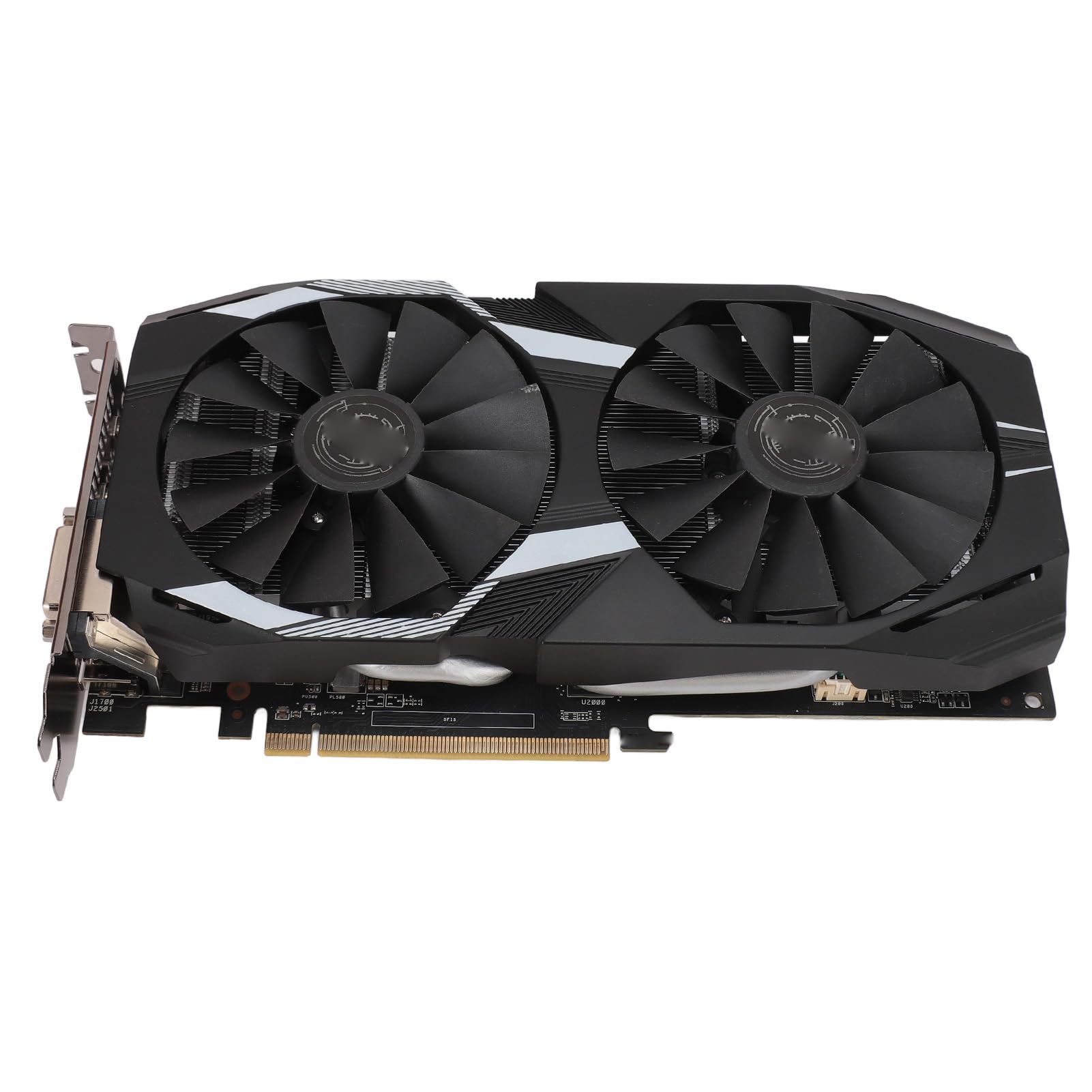Sxhlseller RX590 8GB GDDR5 256-bit Gaming Graphics Card with Dual Fans - Low Noise, Supports DisplayPort/DVI/HDMI - High Performance Desktop GPU for PC Gaming, Video Editing & 4K Multimedia