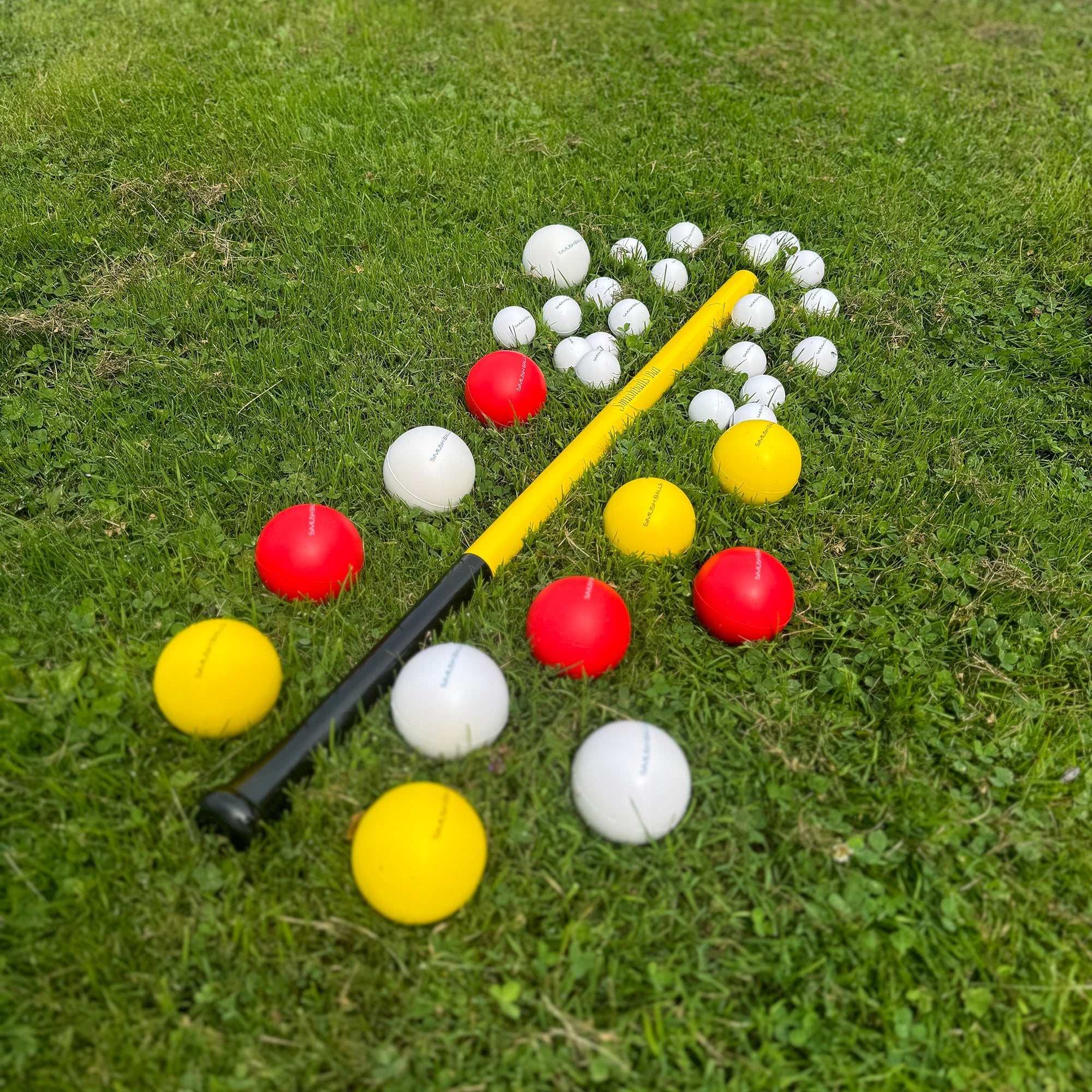 Smushballs Bat - Soft Foam Baseball Bat for Kids & Toddlers - Safe Indoor/Outdoor Play - Perfect for Backyard, Park, and T-Ball Practice