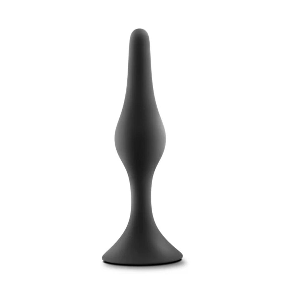 Anal Adventures Platinum Silicone Beginner's Butt Plug - Medium Size for Comfortable Anal Training & Pleasure | Perfect for Couples Play & Solo Exploration
