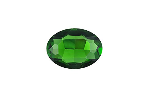 8pcs Embellishment Rhinestones - Emerald Oval Foil Back Crystals 10x8mm (3 Pack Bundle) | DIY Jewelry, Nail Art, Clothing Decorations | Save $2