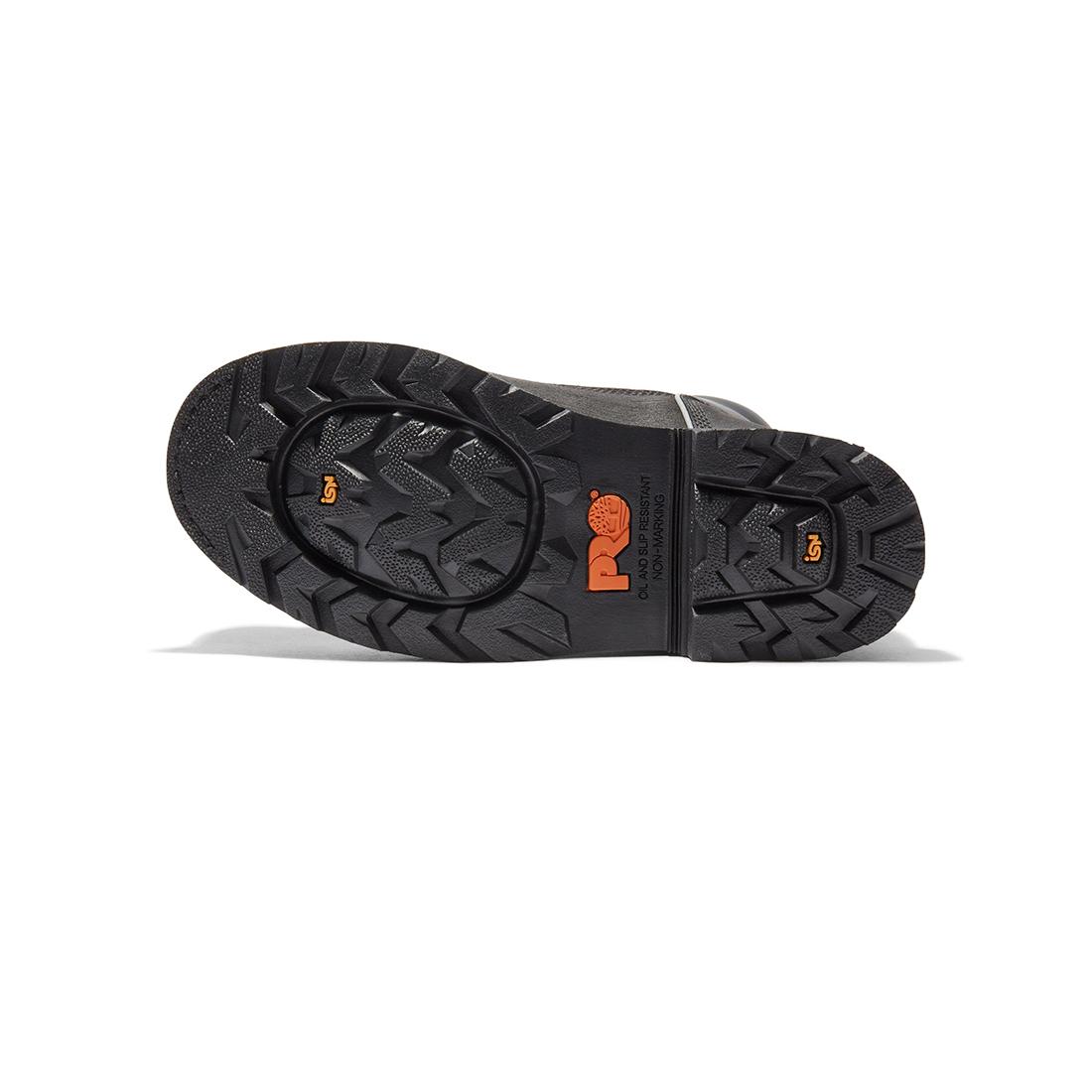 10 Inch Waterproof Steel Toe Work Boots with Met Guard & Sp Ins 400G - Black - Durable Safety Shoes for Construction, Mining & Outdoor Work