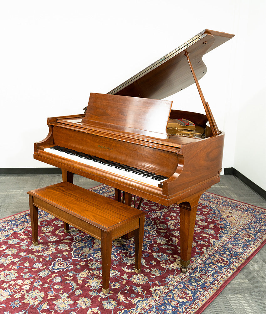 Baldwin 5'2 Model M Grand Piano - Satin Brown Finish | Used Premium Upright Piano with Serial Number 176599 | Perfect for Home, Studio & Concert Performances