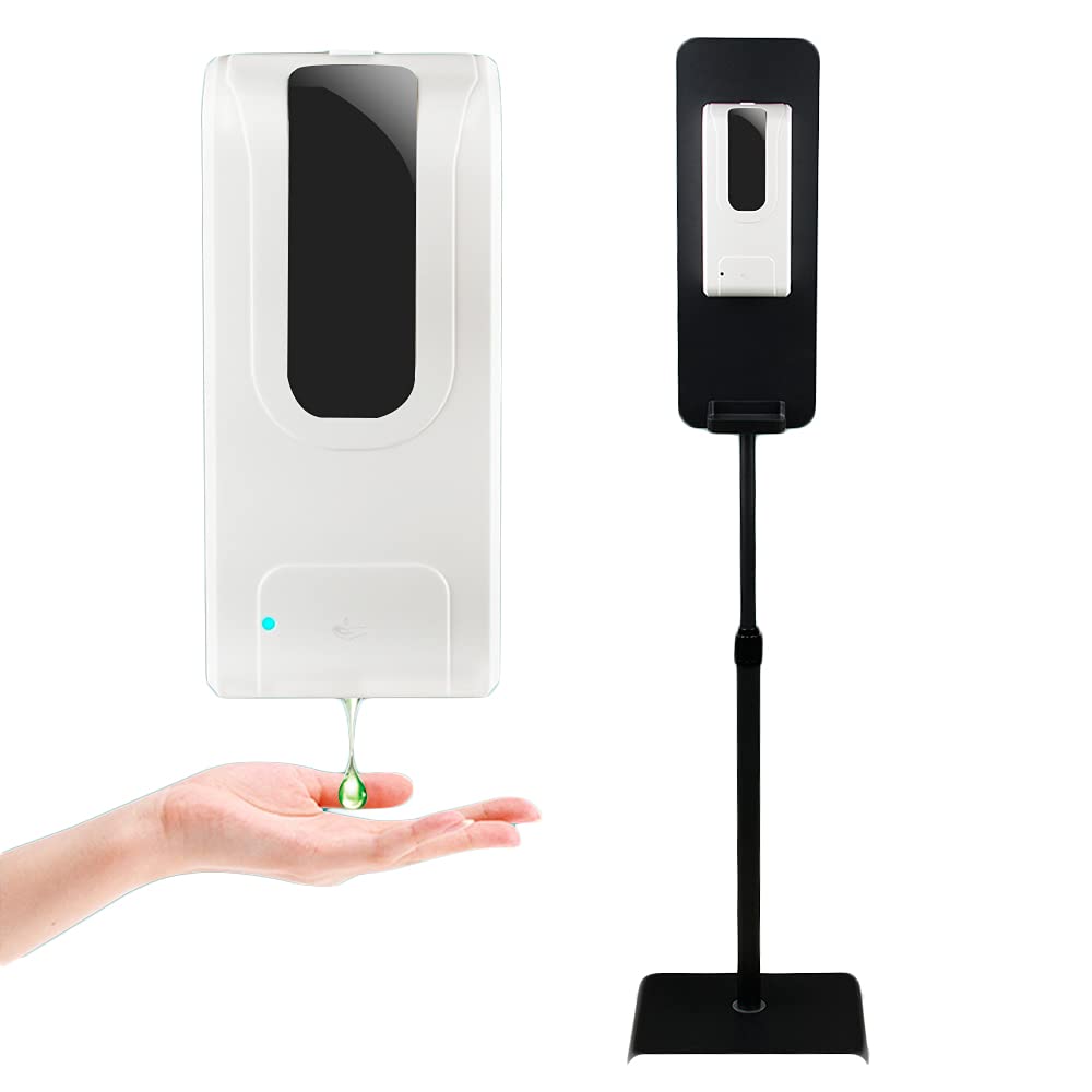 Automatic Touchless Soap Dispenser 1000ML - Hands-Free Adjustable Floor Stand for Home, Hotel & Commercial Use | Ideal for Kitchen, Bathroom, Public Restrooms & High-Traffic Areas