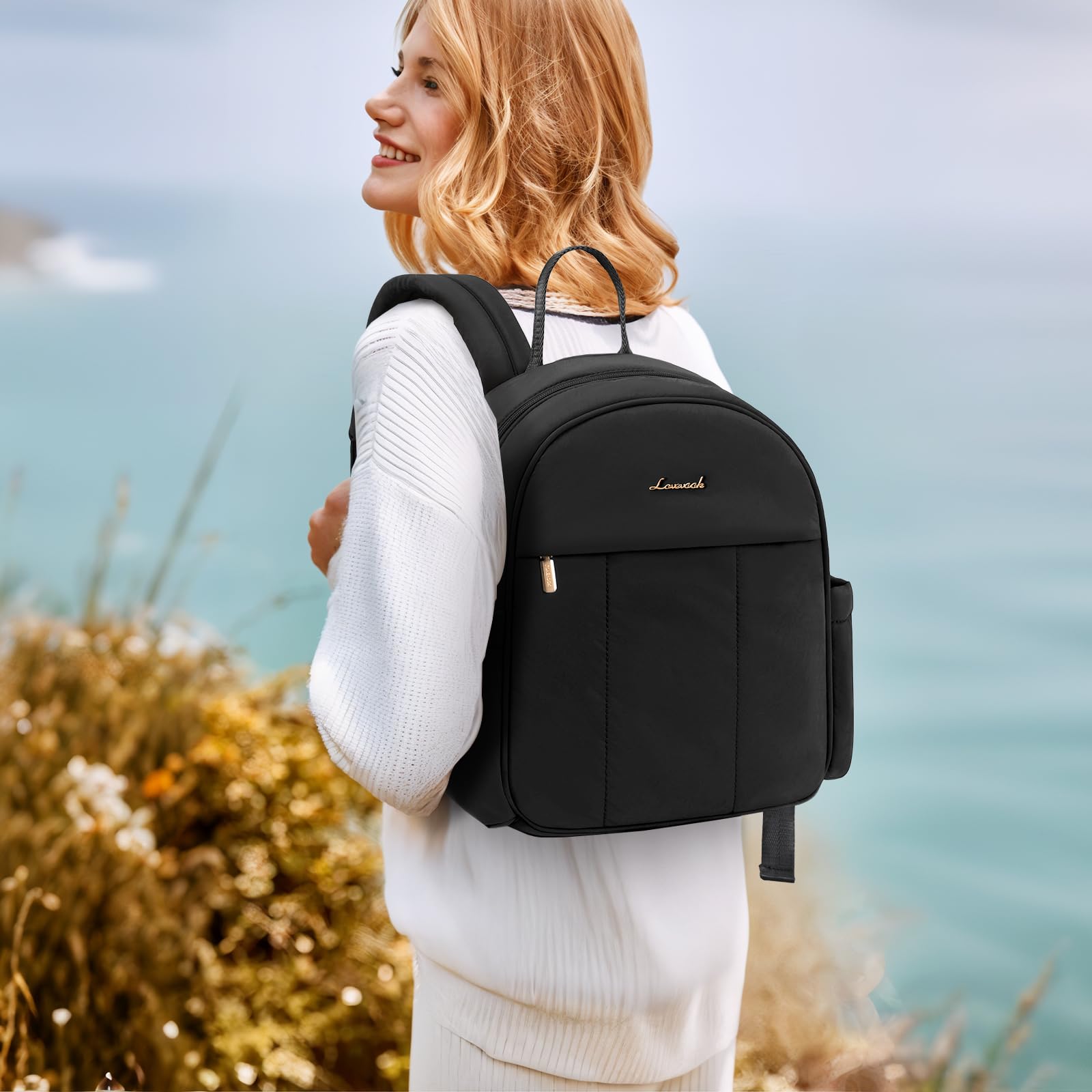 LOVEVOOK Mini Backpack Purse for Women - Lightweight Puffer Small Shoulder Bag, Cute Fashion Backpack for Daily Use, Travel, School & Work | Perfect Gift for Her