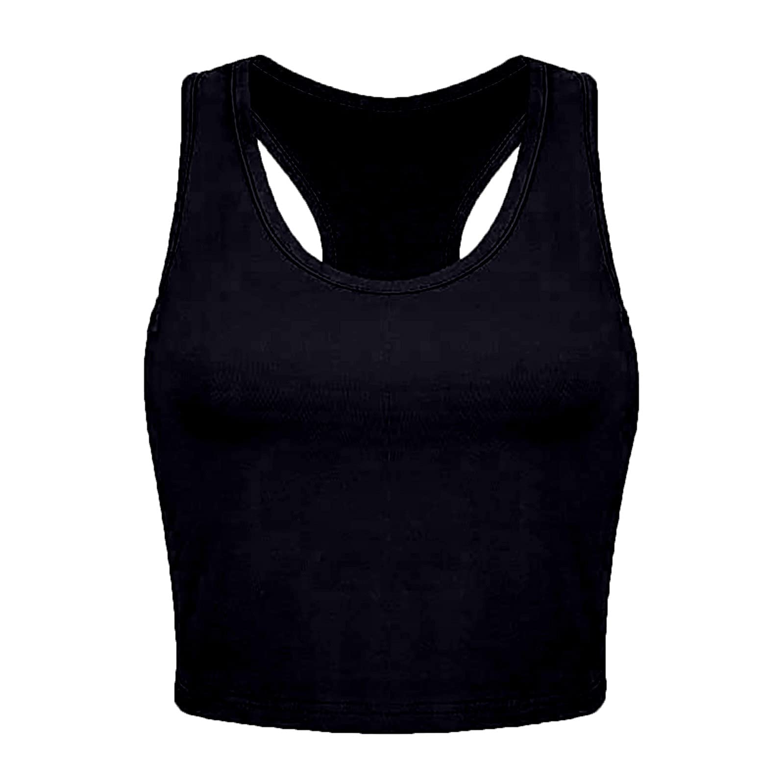 Women's Spaghetti Strap Tank Tops - Soft V-Neck Sleeveless Shirts for Summer, Gym, Yoga & Casual Wear