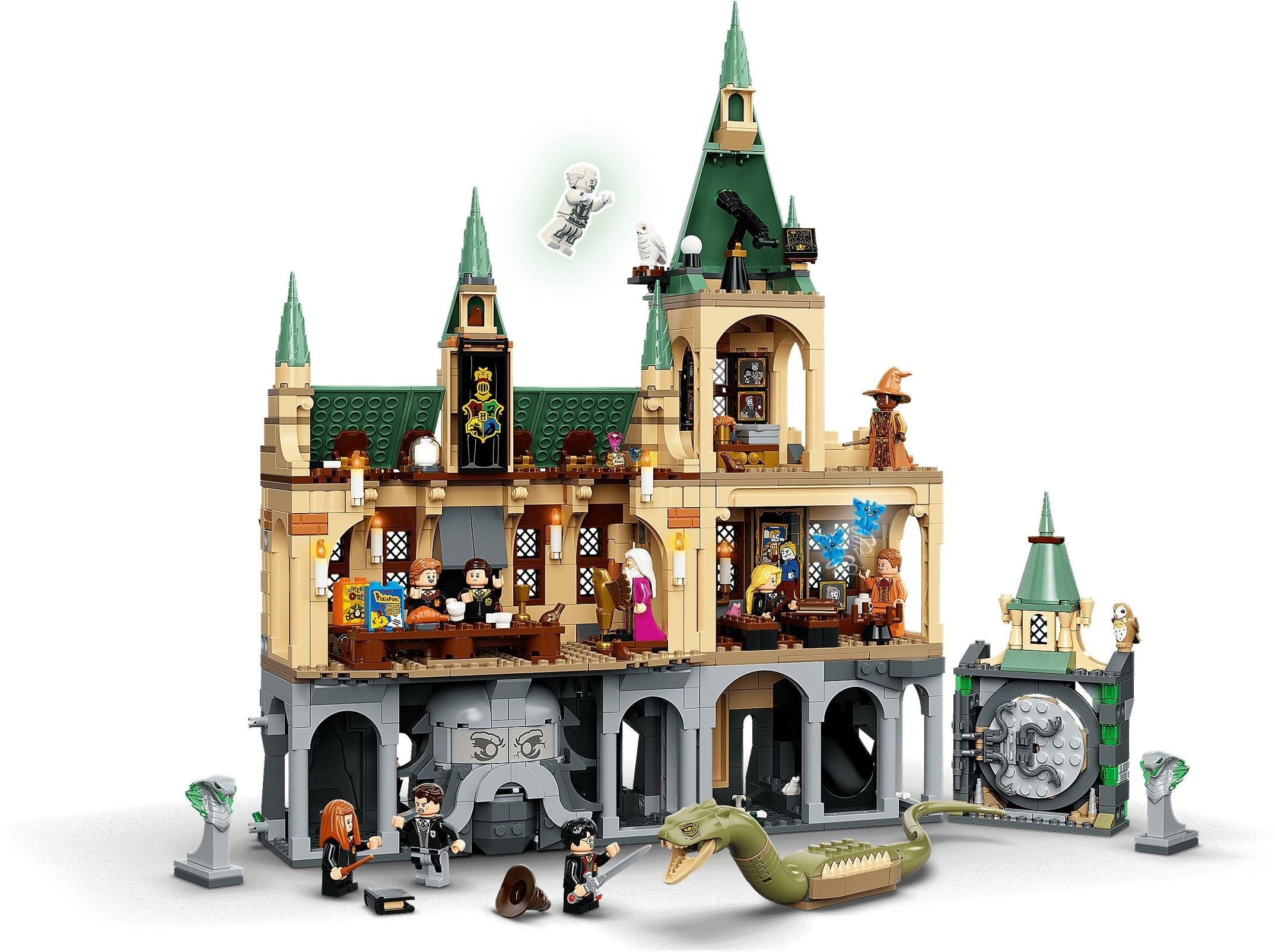 LEGO 76389 Harry Potter Hogwarts Chamber of Secrets Building Set - Collectible Toy for Kids & Adults, Perfect for Play & Display - Great Gift for Harry Potter Fans & LEGO Enthusiasts - Recreate Magical Scenes from the Wizarding World