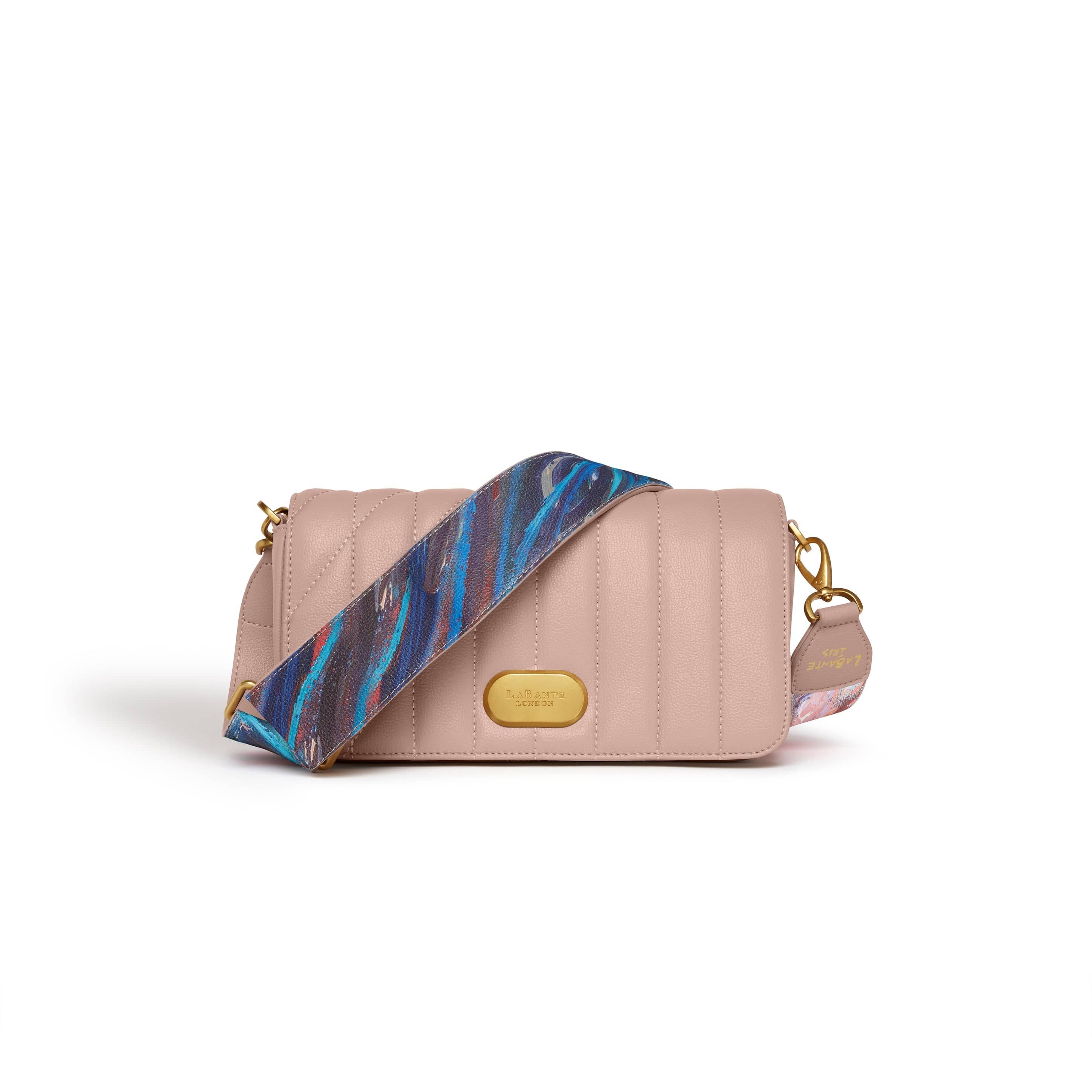Vegan Leather Crossbody Bag for Women | Aurora Pink Small Shoulder Purse | Perfect for Travel, Shopping & Everyday Use