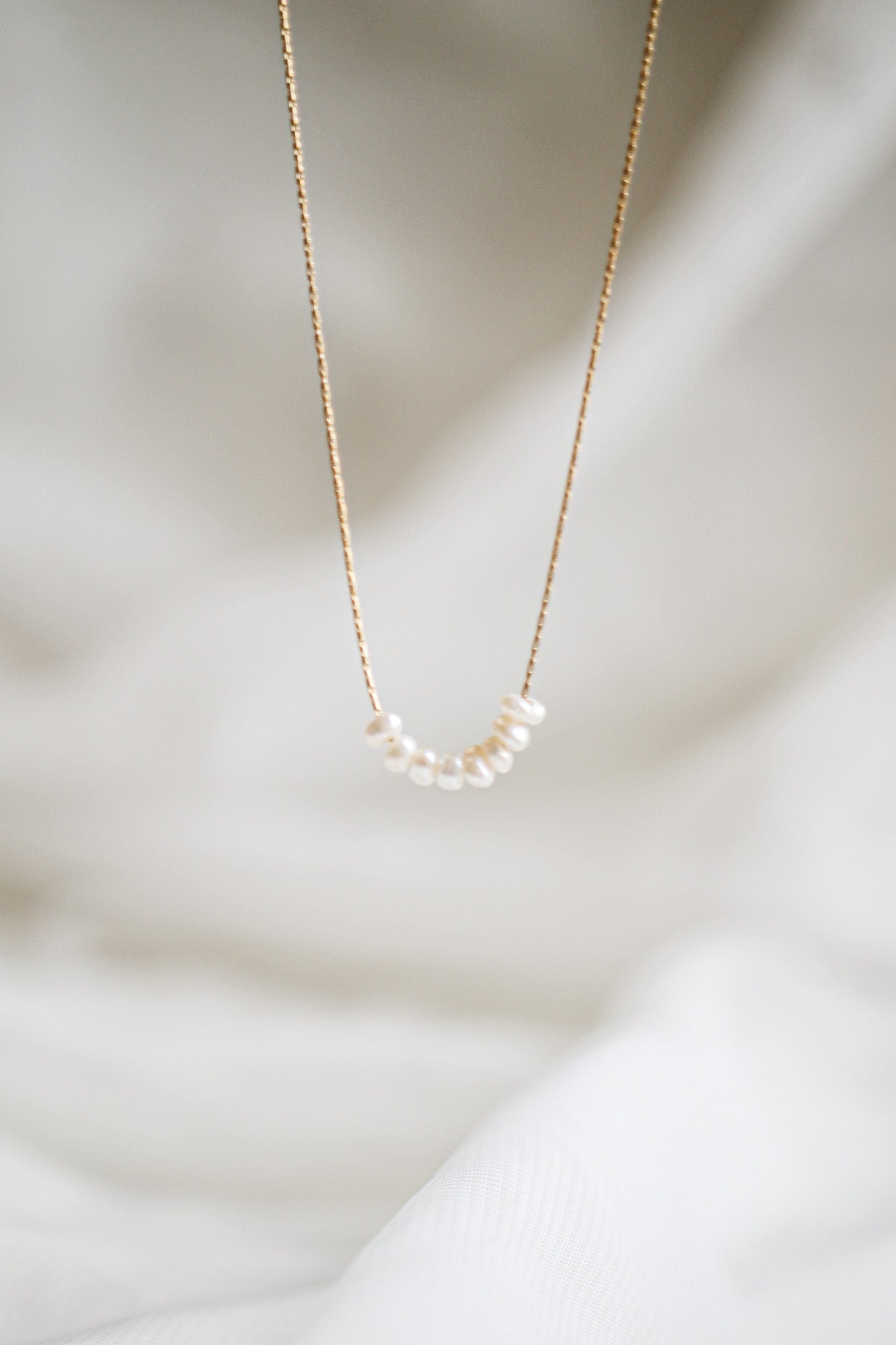 Dainty Pearl Lorelei Necklace - Elegant Women's Jewelry for Weddings, Parties & Special Occasions