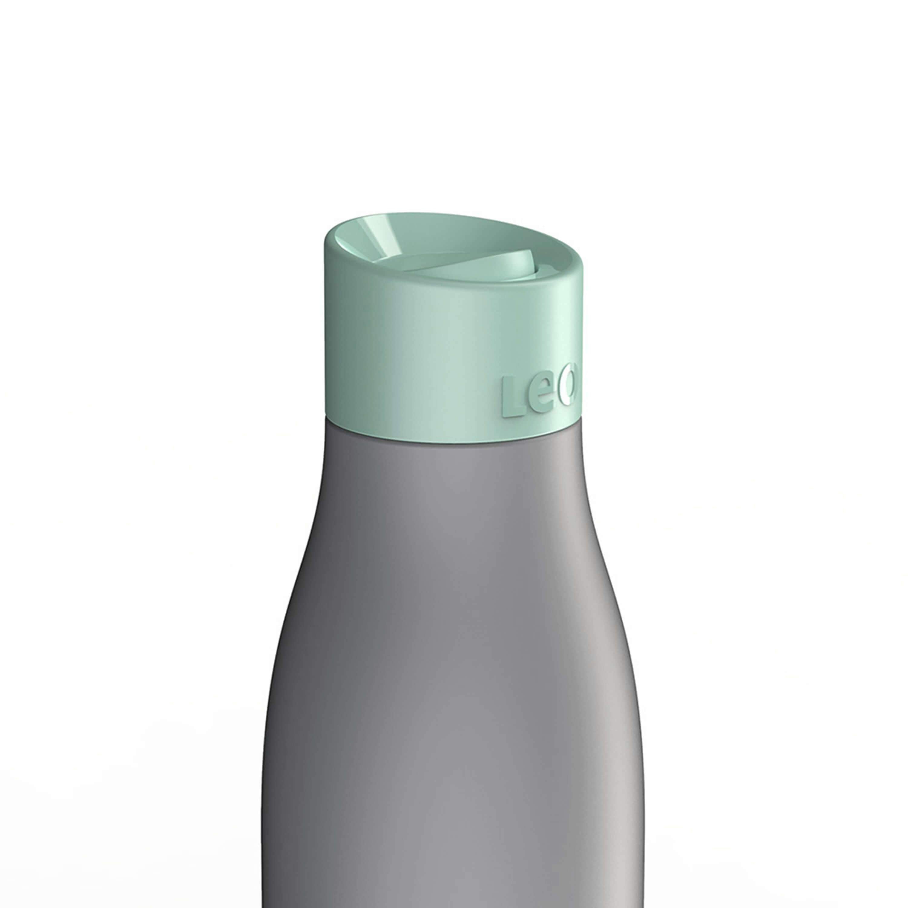 BergHOFF Leo Insulated Stainless Steel Thermal Flask - 16.9oz Travel Coffee Mug with Leak-Proof Lid & Bonus Extra Lid - Perfect for Office, Hiking, Camping & Commuting