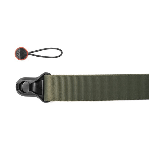 Peak Design Slide Lite Camera Strap - Adjustable & Comfortable Neck Strap for DSLR & Mirrorless Cameras (Sage Green) | Perfect for Travel, Hiking & Outdoor Photography