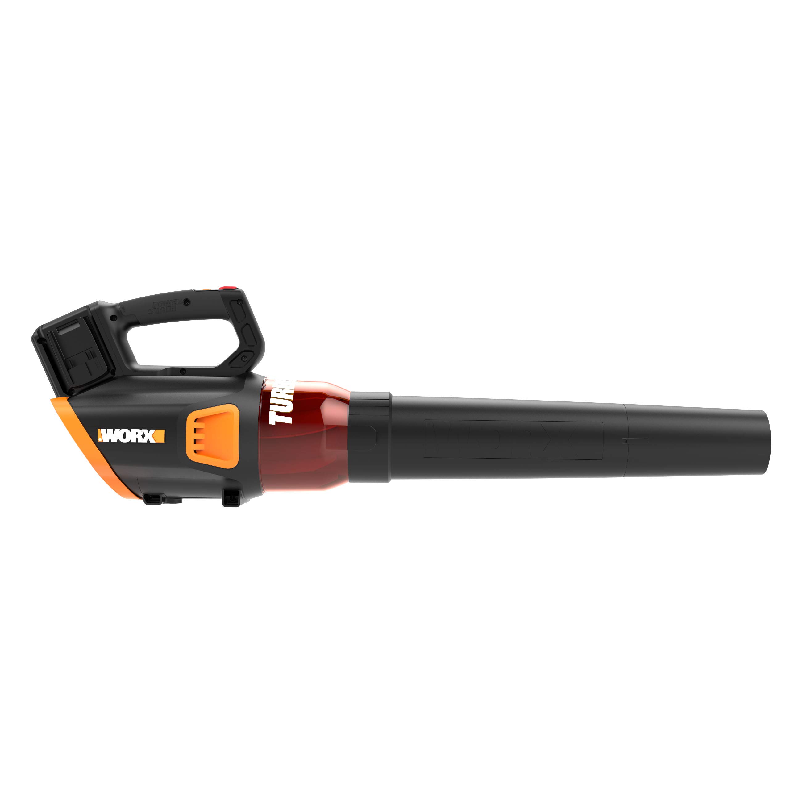 WORX WG584.9 40V Cordless Leaf Blower - Brushless Motor, Lightweight & Compact Design for Lawn Care, Yard Cleanup & Leaf Removal (Tool Only, No Battery/Charger)