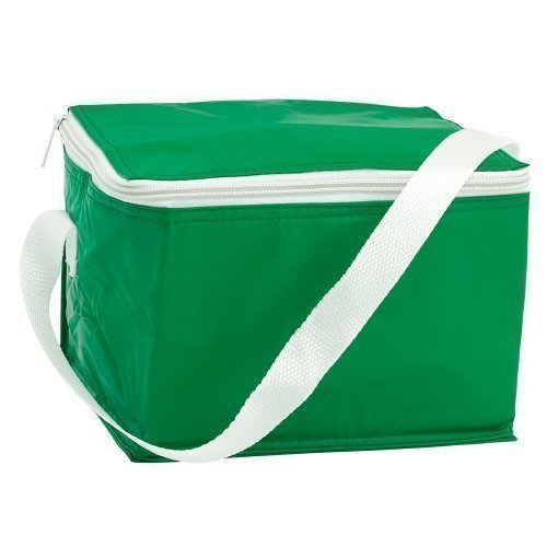 eBuyGB Insulated Lunch Box - Portable BBQ Camping Cooler Bag for Picnics, Beach & Outdoor Adventures, Durable Polyester, Green