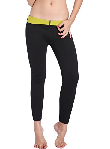 Valentina Women's Breathable Thermal Neoprene Sauna Slimming Pants & Bodysuit for Weight Loss - Perfect for Workout, Yoga, and Postpartum Recovery