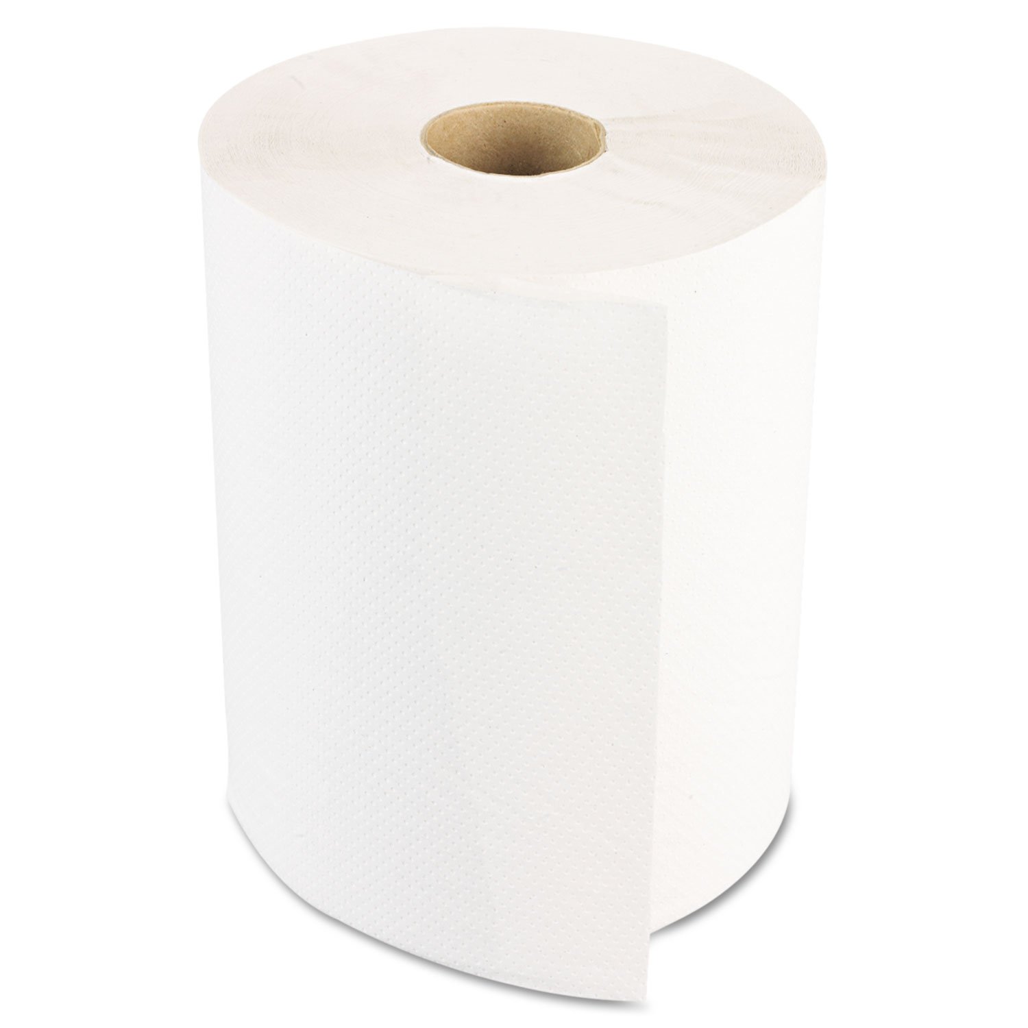 Boardwalk 6250 Hardwound Paper Towels - 1-Ply White, Nonperforated, 350ft per Roll, 12 Rolls per Carton | Commercial & Home Use for Cleaning, Spills, and Kitchen Tasks
