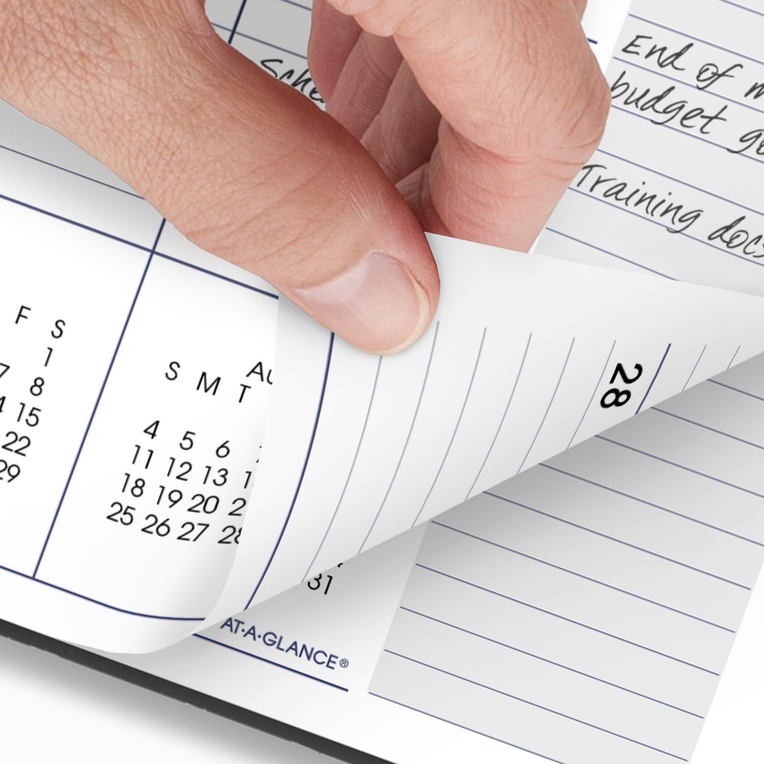 AT-A-GLANCE 2024-2025 Academic Monthly Planner - 8.5