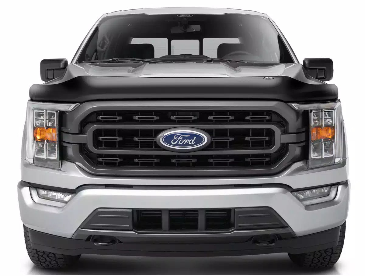 AVS Bugflector Medium Profile Hood Shield (Smoke) for 2006-2009 Dodge RAM 2500 & 3500 - Durable Hood Protector, Bug Deflector for Truck | Perfect for Highway Driving & Off-Road Adventures