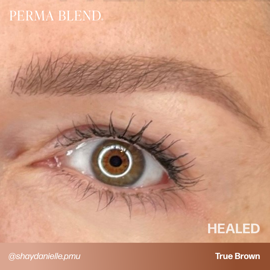Perma Blend True Brown Tattoo Pigment - Professional Tattoo Ink for Artists, Permanent Makeup & Cosmetic Tattooing