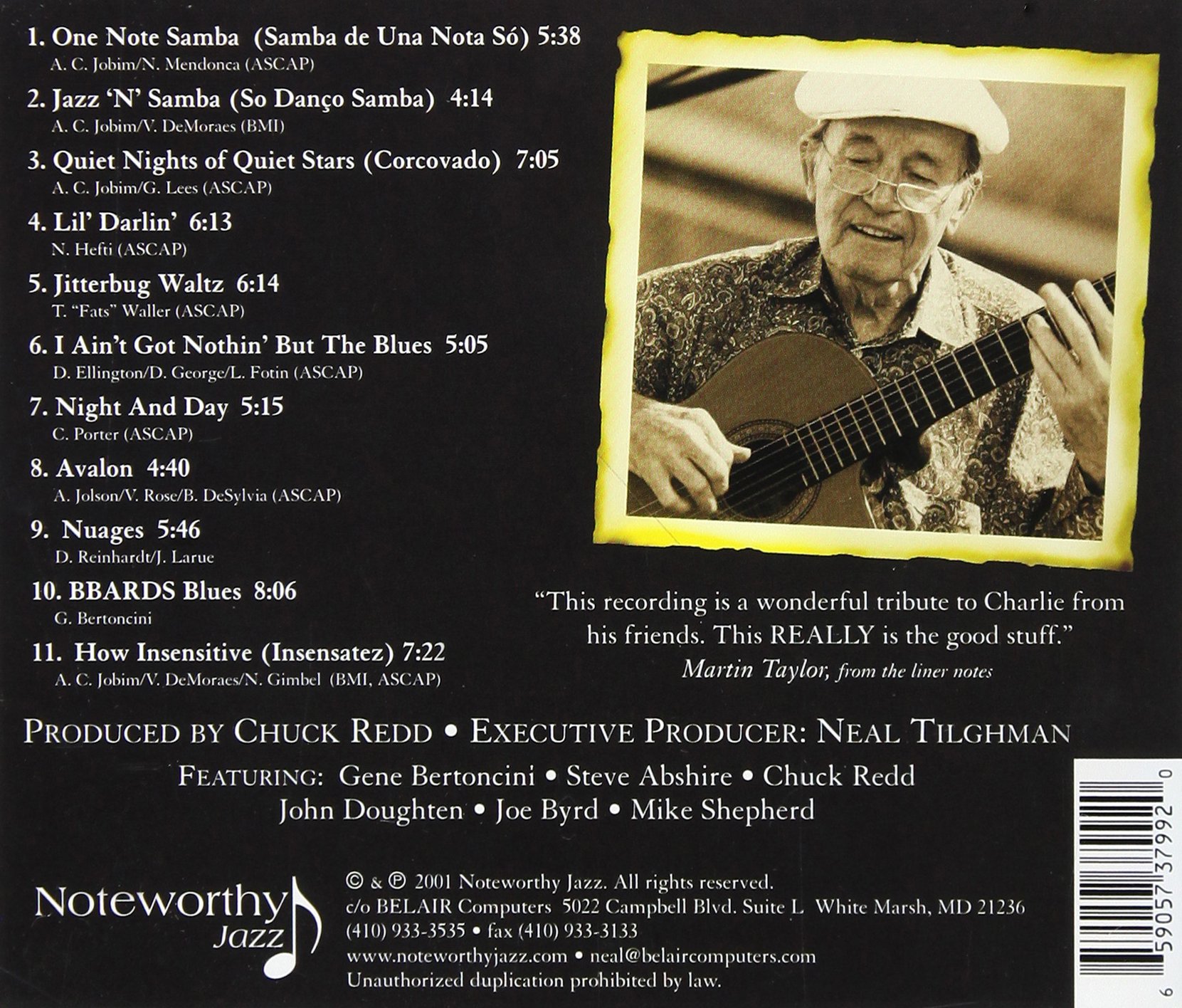 Good Stuff - A Tribute to Charlie Byrd | Jazz Guitar Music Album | Perfect for Relaxation, Dinner Parties & Music Lovers