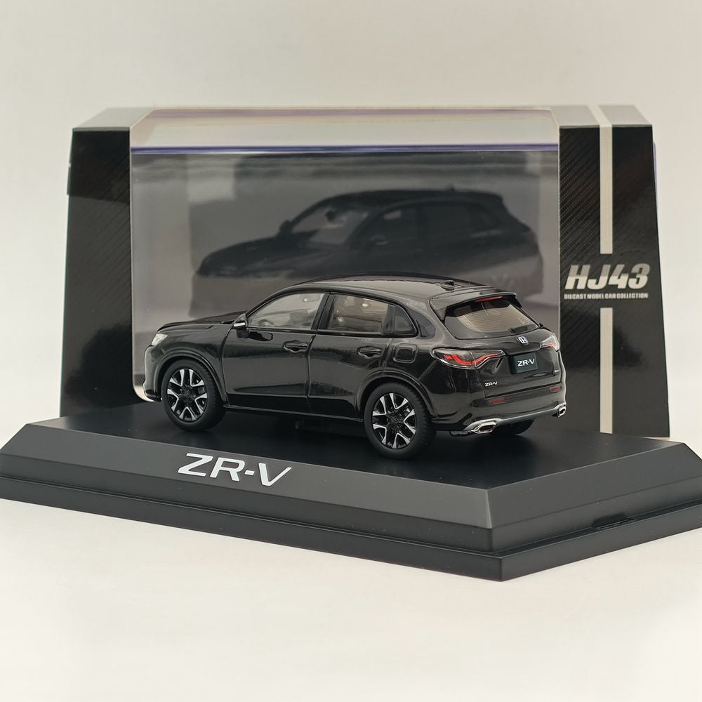 1/43 Honda ZR-V e:HEV Crystal Black Diecast Model Car - Hobby Japan HJ431005BK - Collectible Miniature Vehicle for Display & Gifts