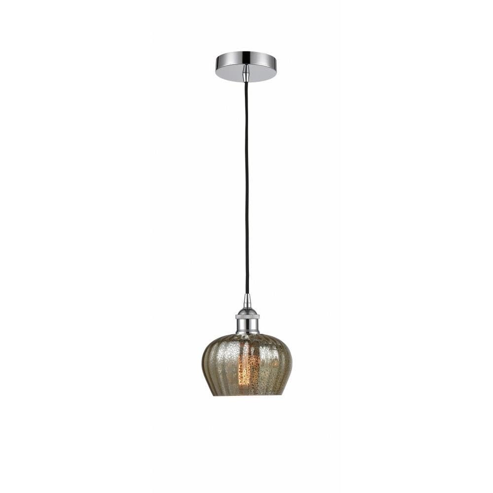 Innovations Lighting Fenton - Industrial Style 1-Light Mini Pendant Light Fixture - 8.25