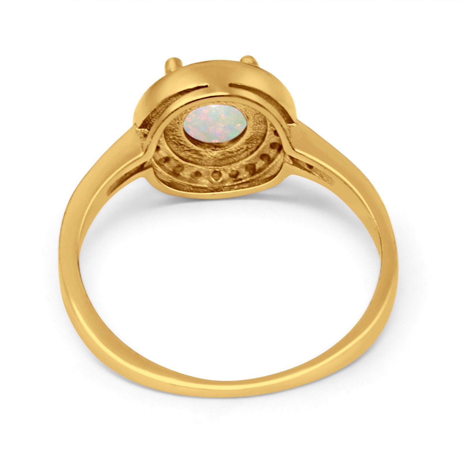 14K Gold 0.94ct Round Art Deco 6mm G SI Diamond Engagement Ring for Women - Perfect for Wedding, Proposal, Anniversary & Special Occasions