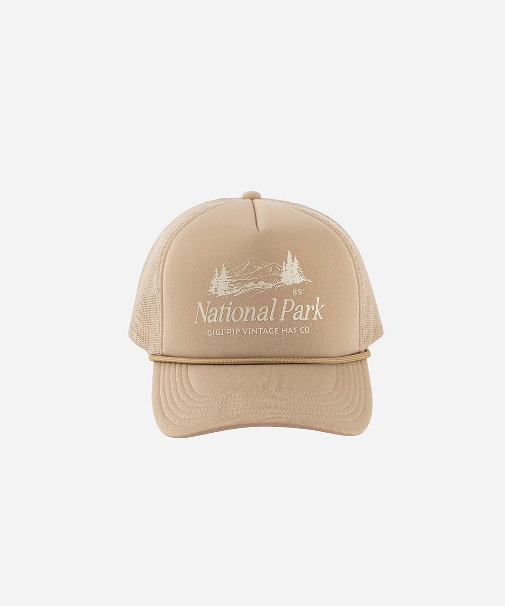 National Park Foam Trucker Hat - Comfortable Adjustable Snapback Cap for Outdoor Adventures, Hiking & Travel