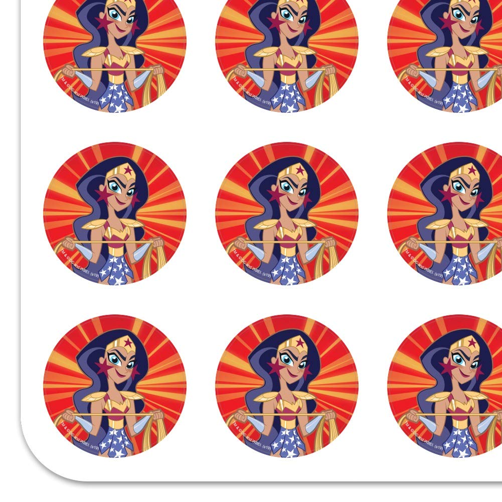 DC Super Hero Girls Wonder Woman Planner Calendar - Scrapbooking Stickers for DIY Crafting, School Supplies & Journaling - Perfect for Bullet Journals, Scrapbooks & Gift Giving