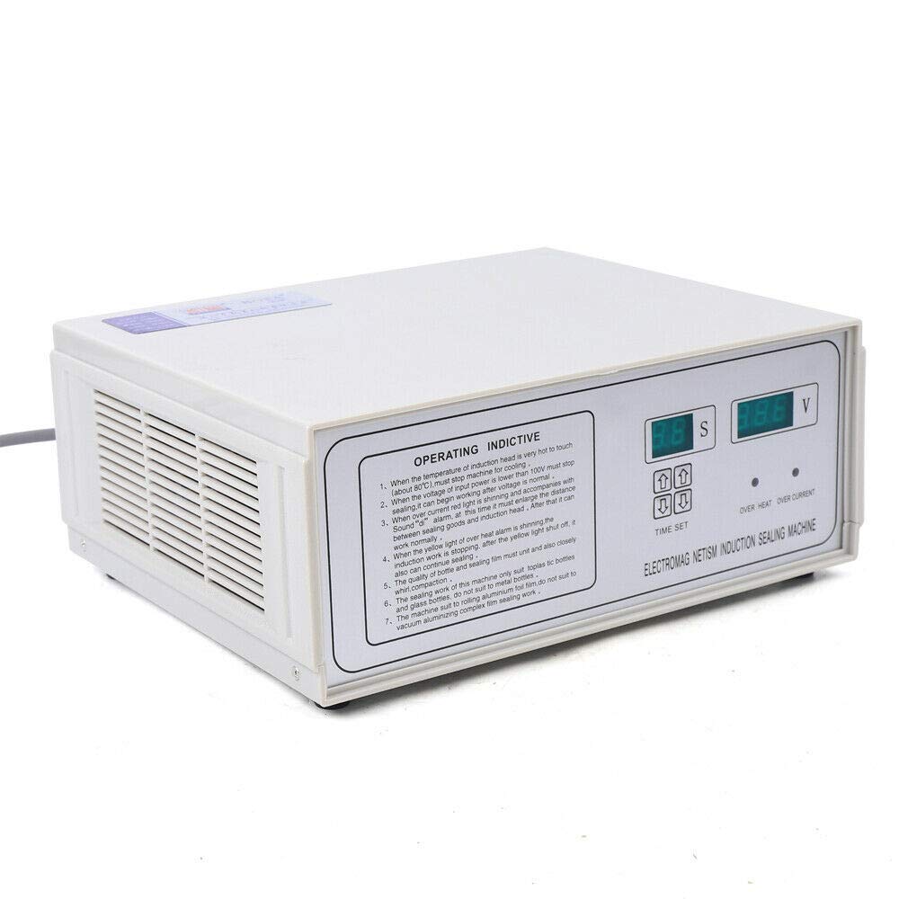 Electromagnetic Induction Sealing Machine - Handheld Bottle Cap Sealer for 20-100mm Plastic & Glass Containers | Food Packaging, Cosmetic, Pharmaceutical Industry Use